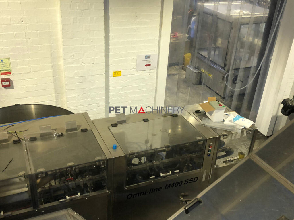 Pace Omni-Line M400 SSD Bottle Unscrambler - PET Machinery